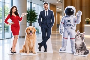 Ростовые фигуры: виды, материалы, технологии и особенности изготовления