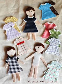 Разные куклы своими руками из ткани, из фетра